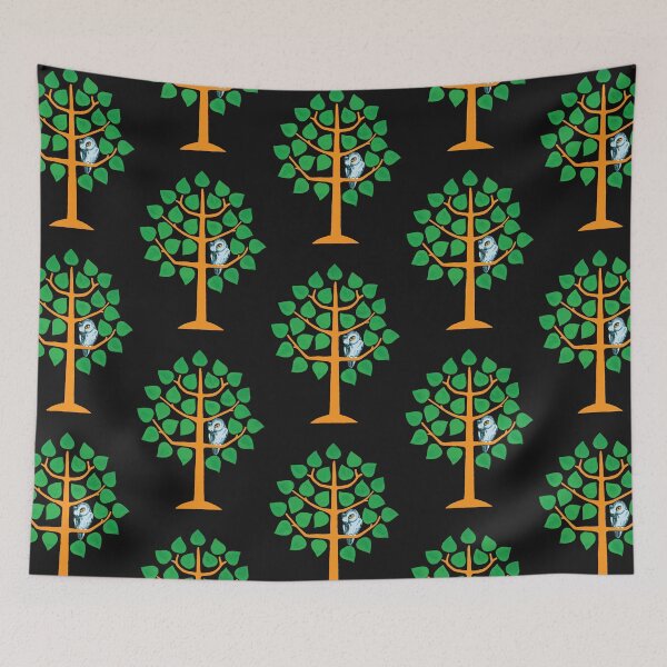 Item preview, Owl tree designed and sold by paintedwindow.