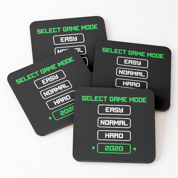 Item preview, Select Game Mode Easy Normal Hard 2020 - Funny Gamer designed and sold by T-shirt For You.