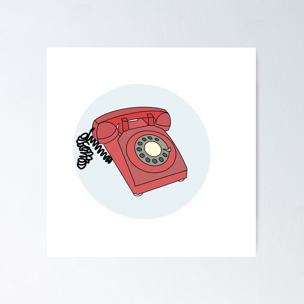Item preview, Vintage Rotary Phone  designed and sold by Melanie Noel.
