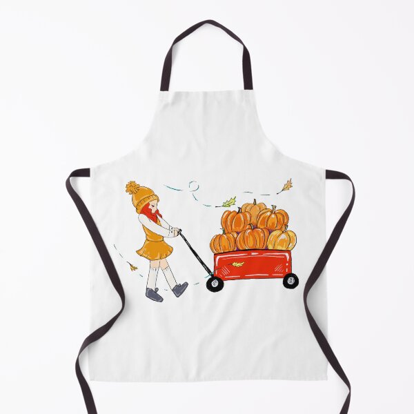 Item preview, Little Girl pulling Her Pumpkin Wagon  designed and sold by missmann.