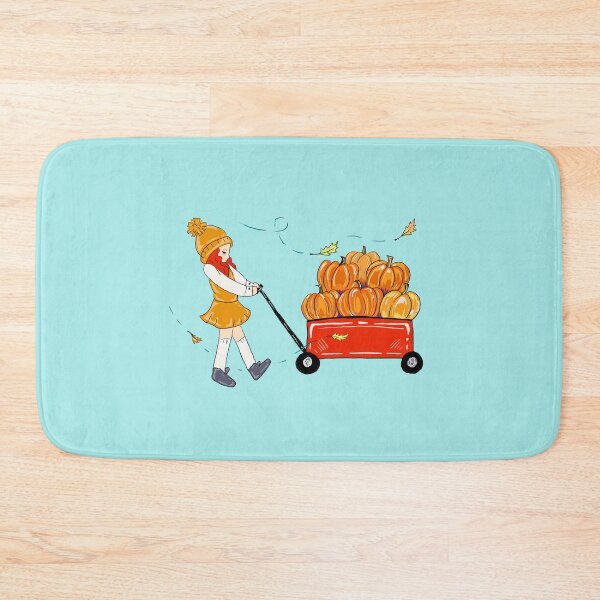 Item preview, Little Girl pulling Her Pumpkin Wagon  designed and sold by missmann.