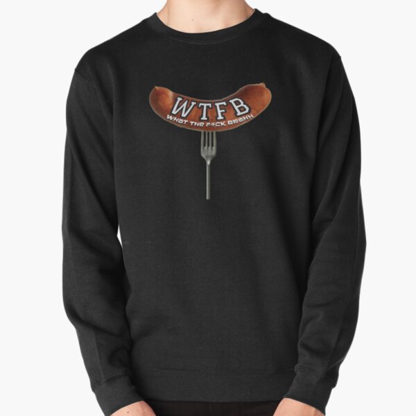 WTFBrahh Official Logo Design Pullover Sweatshirt