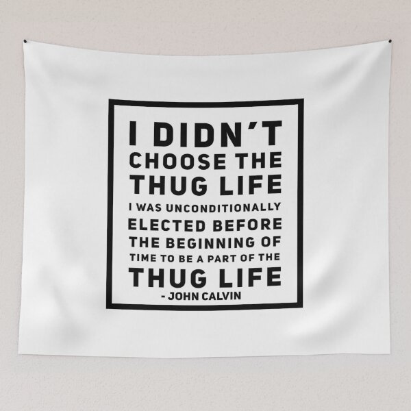 Item preview, John Calvin Thug Life designed and sold by HalpinDesign.