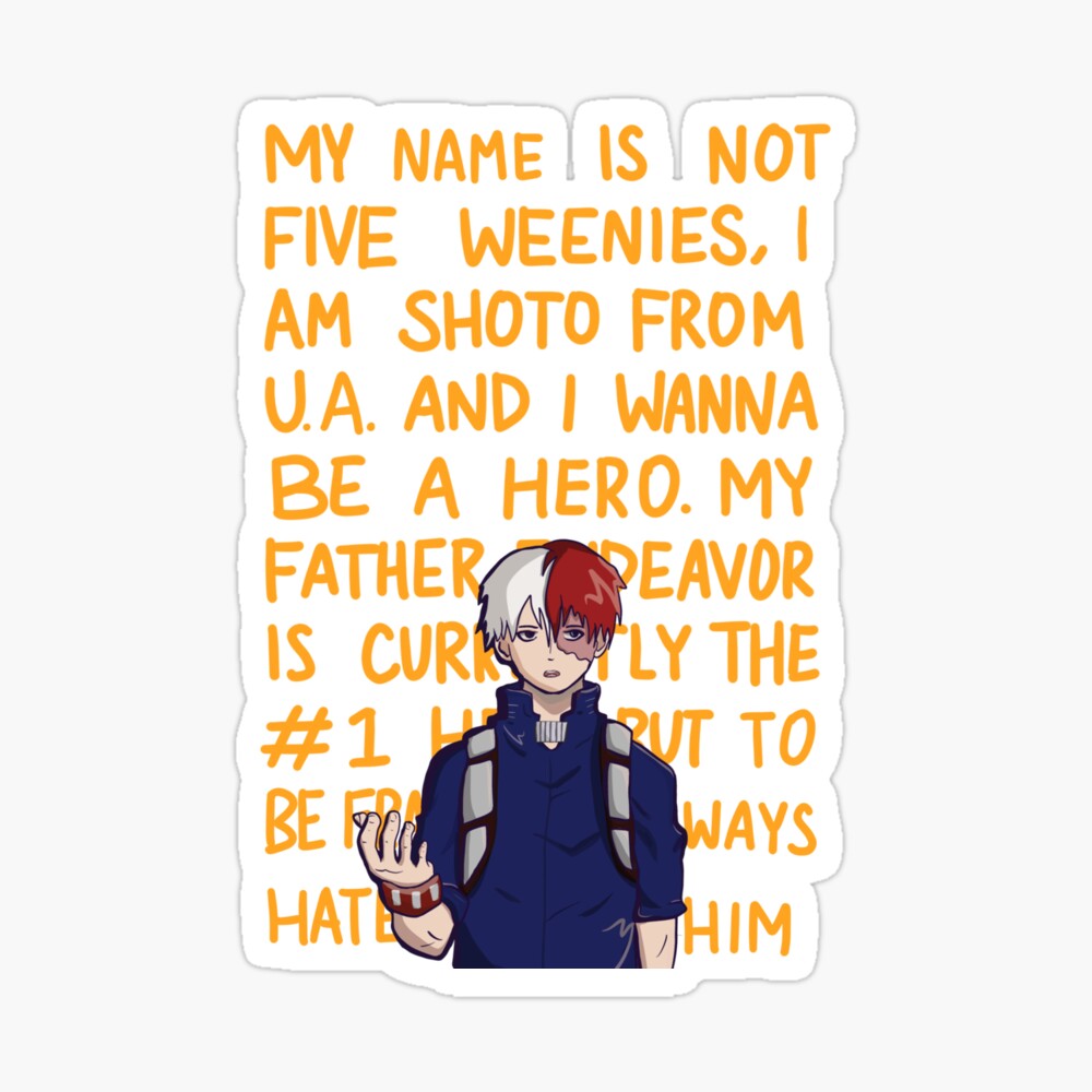 My Name Is Not Five Weenies My Name Is Not Five Weenies