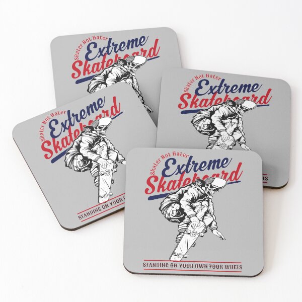Item preview, Skull does extreme skateboarding designed and sold by Astralia.