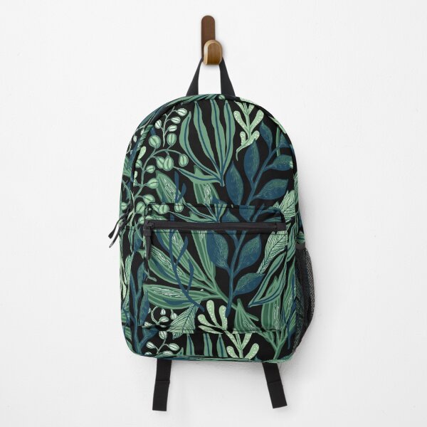 Item preview, Leafy Pattern with Black Background designed and sold by Ashstone23.
