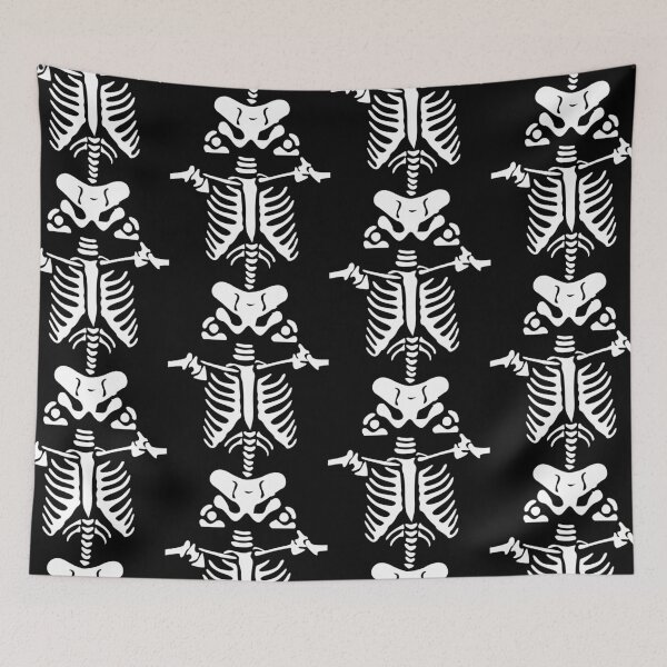 Item preview, Skeleton Bones Human Anatomy Spooky Halloween Outfit designed and sold by GravitiTees.