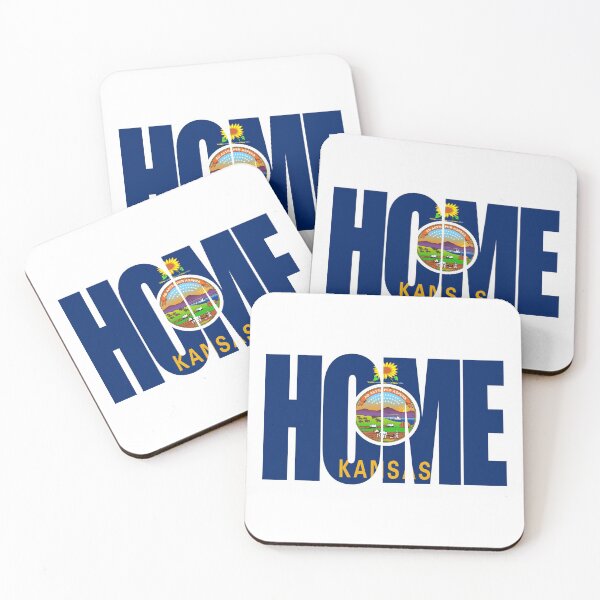 Item preview, Kansas Home - State Flag designed and sold by DonDota.