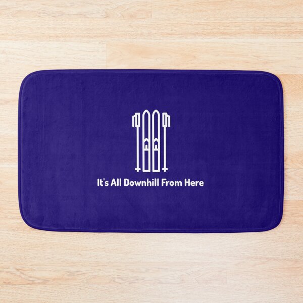 Item preview, It's All Downhill From Here Skiing designed and sold by Coolshirts262.