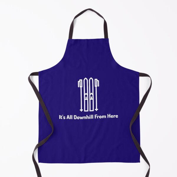 Item preview, It's All Downhill From Here Skiing designed and sold by Coolshirts262.