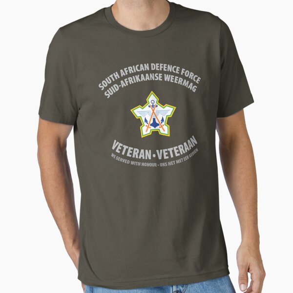 Item preview, South African Defence Force Veteran (Grey Text) designed and sold by civvies4vets.
