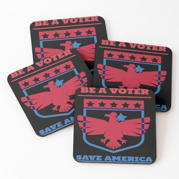 Item preview, Be A Voter Save America - Eagle designed and sold by Coder-T.