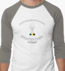 SADF Infantry Corps Veteran Men's Baseball ¾ T-Shirt
