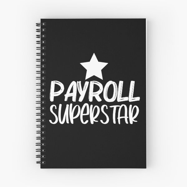 Item preview, PAYROLL SUPERSTAR White Text HUMAN RESOURCES FUNNY OFFICE designed and sold by kwiebe34.