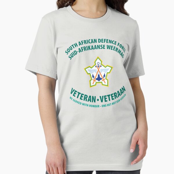 Item preview, South African Defence Force Veteran (Green Text) designed and sold by civvies4vets.
