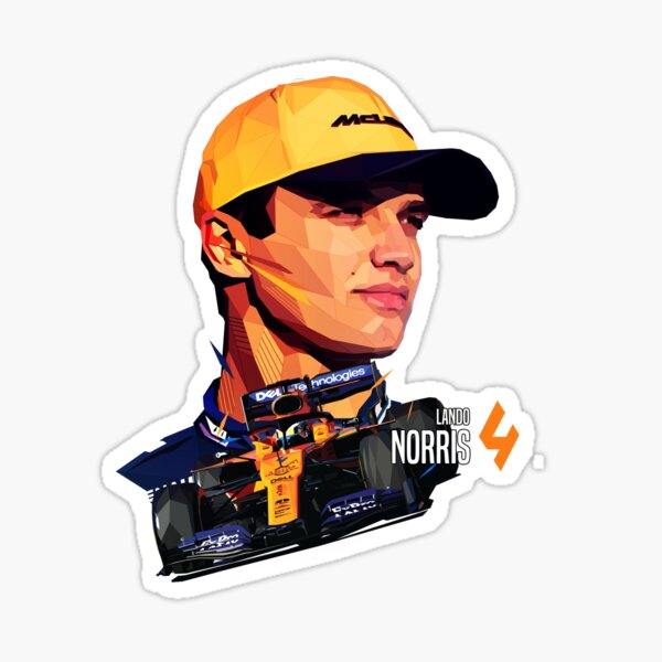 Item preview, Lando Norris Low Poly V2 designed and sold by pxlG.