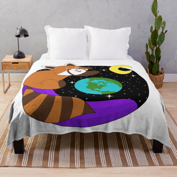 Item preview, Red Panda Orbits Earth designed and sold by palaco210.