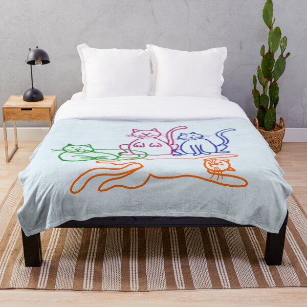 Item preview, Colorful cats designed and sold by Bmagali89.