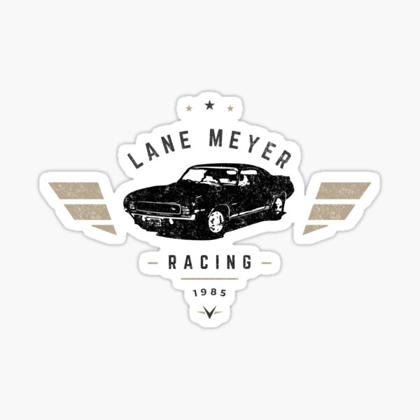Item preview, Lane Meyer Racing 1985 - vintage logo designed and sold by Primotees.