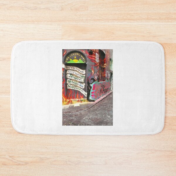 Item preview, The Living Wall Melbourne graffiti designed and sold by Roz McQuillan Fine Art & Photography.