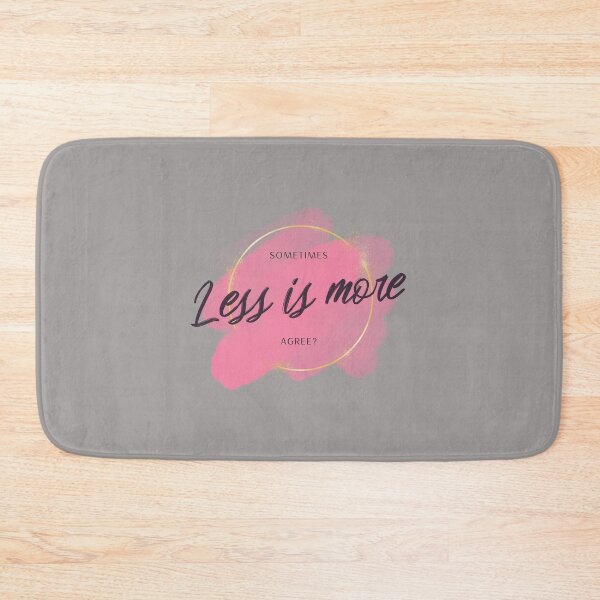 Item preview, Sometimes Less Is More, Agree? Minimalism designed and sold by Elena's Shop.