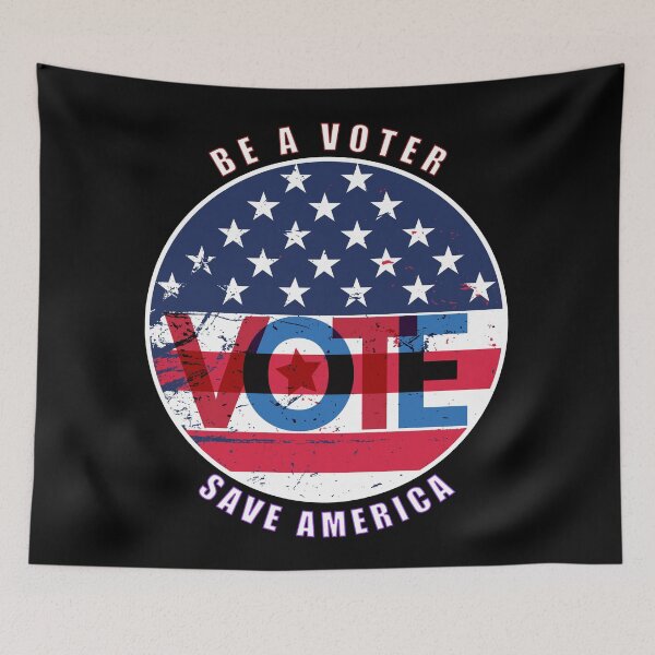 Item preview, Be A Voter Save America - Vote designed and sold by Coder-T.