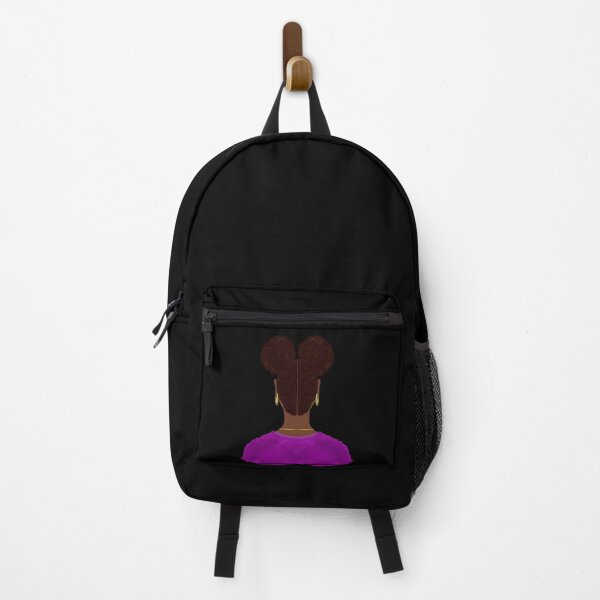 Afro puff backpack best sale