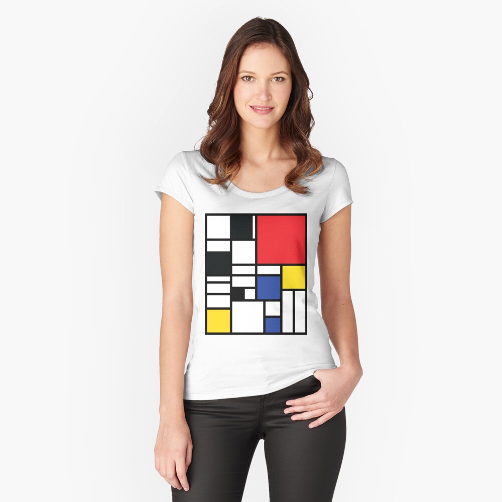 Item preview, Fitted Scoop T-Shirt designed and sold by GlyphDesigns.