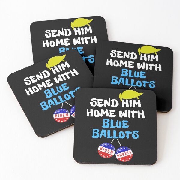 Item preview, Send Him Home with Blue Ballots designed and sold by Frosty1489.