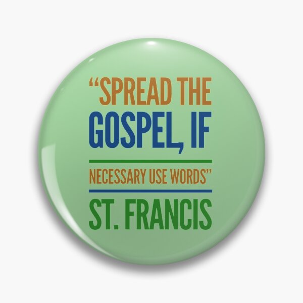Item preview, St. Francis Quote designed and sold by Obitez.