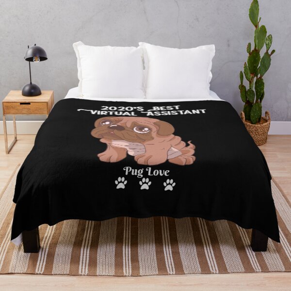 Item preview, 2020's Best Virtual Assistant Pug designed and sold by Not A Typical  Teacher.