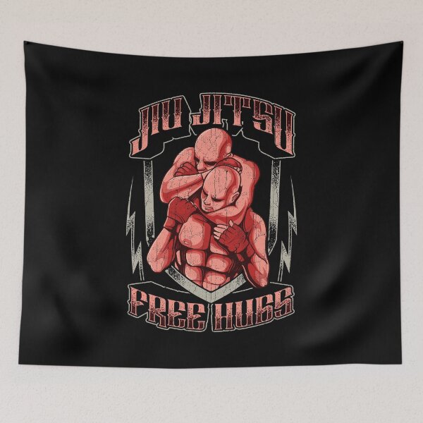 Item preview, Jiu Jitsu Free Hugs Funny BJJ Pun Martial Arts designed and sold by perfectpresents.