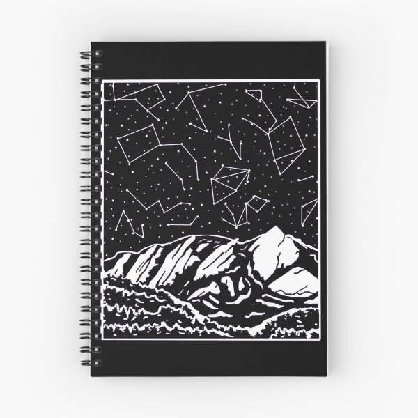 Item preview, Flatirons Constellations- Black and White designed and sold by artbyadeline.