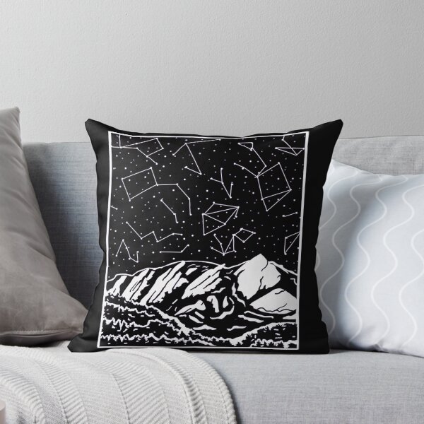 Item preview, Flatirons Constellations- Black and White designed and sold by artbyadeline.