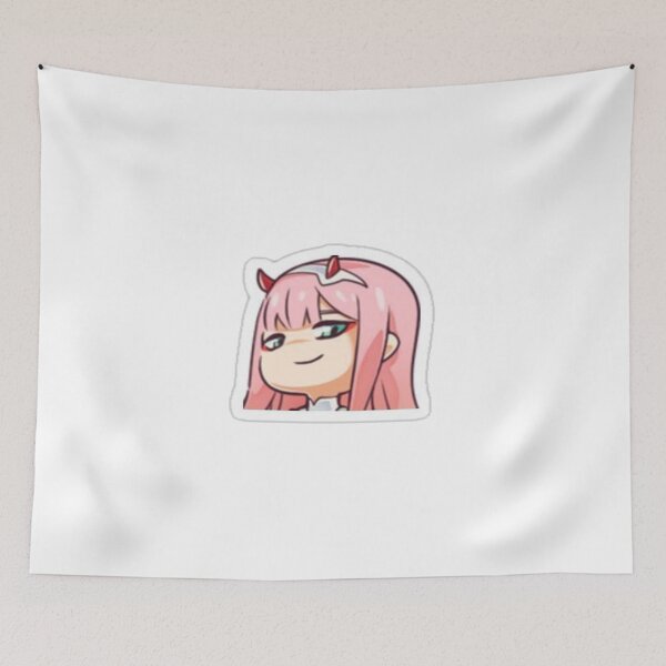 Item preview, Zero Two smirk designed and sold by merchkage.