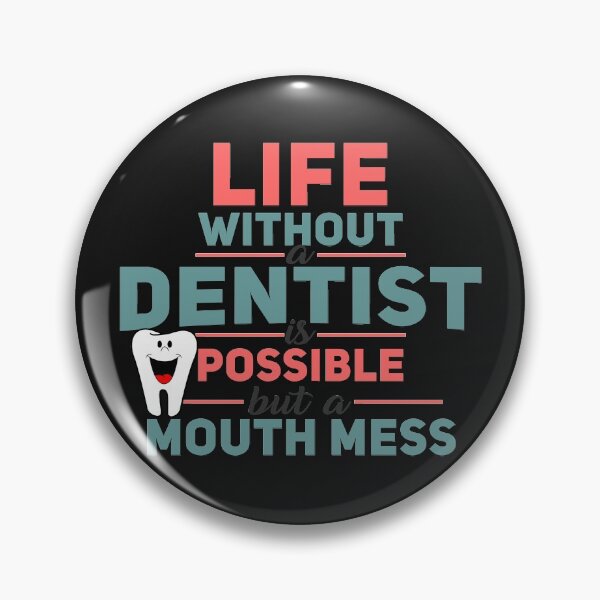 Item preview, Copy of Life Without Dentist Is Possible But A Mouth Mess - Funny Laughing Tooth designed and sold by leo121687.