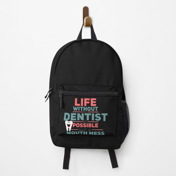Item preview, Copy of Life Without Dentist Is Possible But A Mouth Mess - Funny Laughing Tooth designed and sold by leo121687.