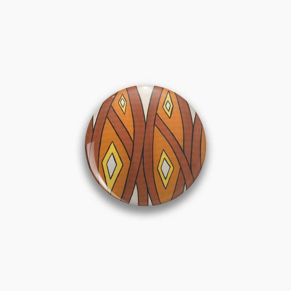 Crocodile Totem Design Pin