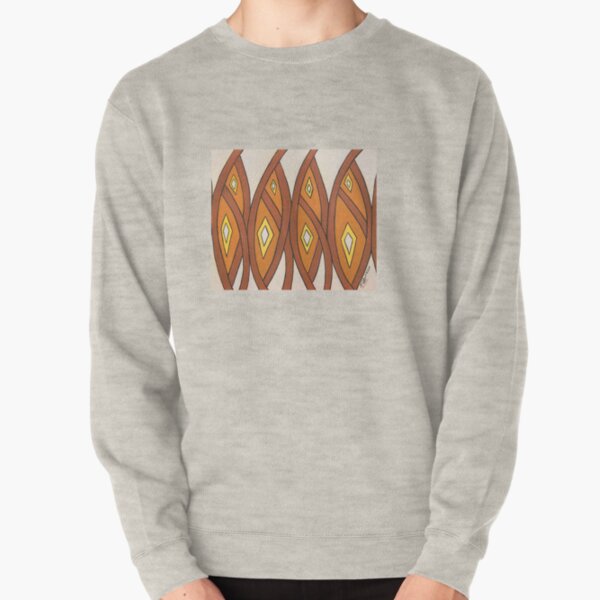 Crocodile Totem Design Pullover Sweatshirt