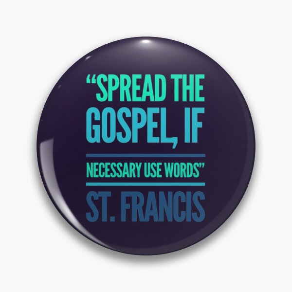 Item preview, St. Francis Quote designed and sold by Obitez.