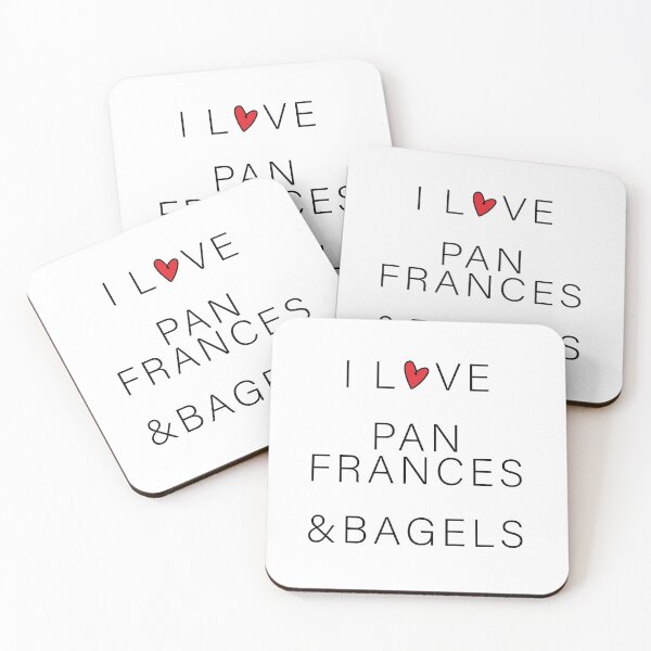 Item preview, I Love Pan Frances & Bagels designed and sold by Guanaquita.