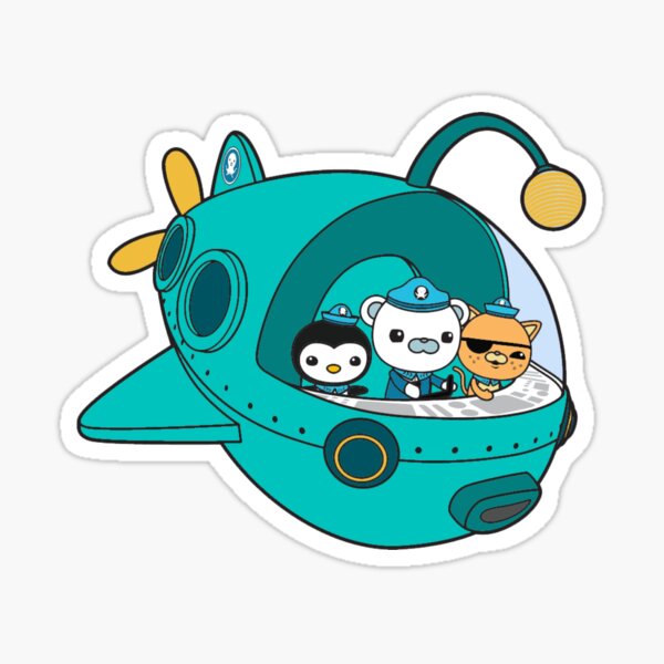 Kwazii Character From Octonauts Sticker
