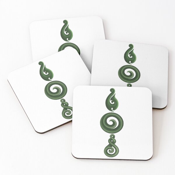 Item preview, Greenstone trio designed and sold by Mayakiwi.
