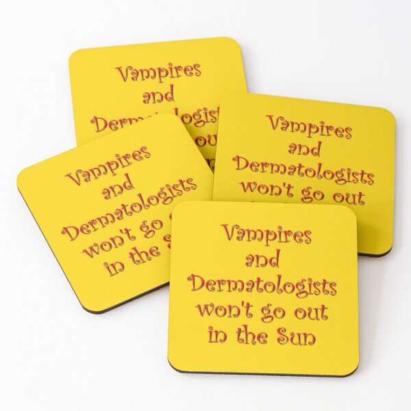 Item preview, Vampires and Dermatologists designed and sold by bradm50.