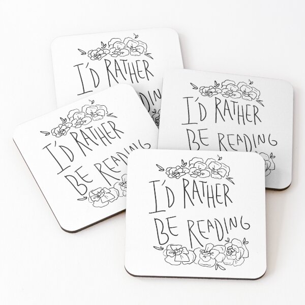 Item preview, I'd Rather be Reading designed and sold by Ashley Moen.