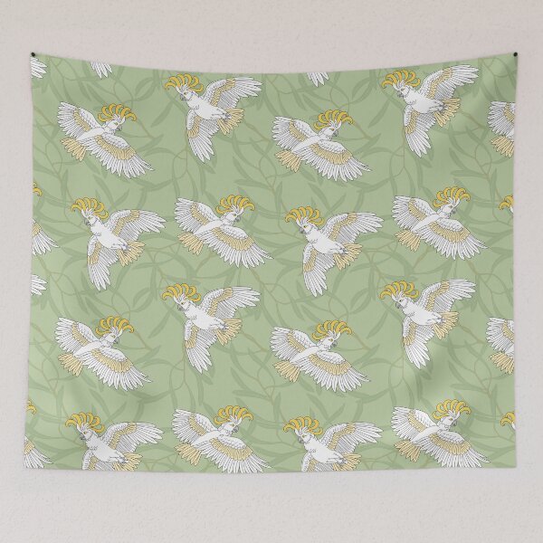Item preview, Yellow Crested Cockatoo designed and sold by karwilberevivalcollection.
