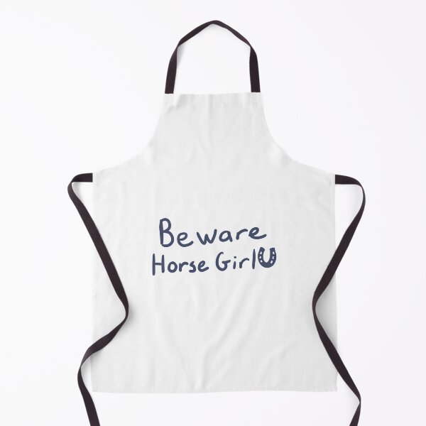 Item preview, Beware Horse Girl with horseshoe designed and sold by Kate15080.