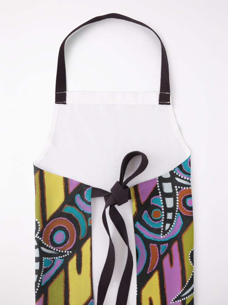 Alternate view of I am (White Cockatoo Dreaming) Apron