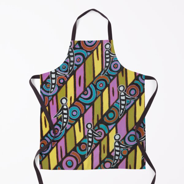 I am (White Cockatoo Dreaming) Apron