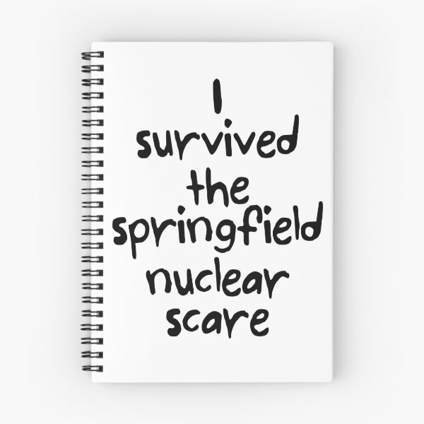 Item preview, I survived the springfield nuclear scare designed and sold by JamesCMarshall.
